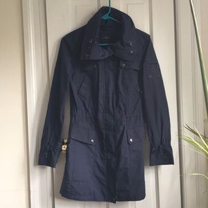 Cole Haan Packable rain coat